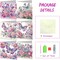 6-Pack Diamond Art Greeting Cards Kit – DIY Butterfly Diamond Painting Cards with Envelopes, Rhinestones & Tools for Adults, Perfect Handmade Gifts